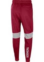 Nike Oklahoma Sooners Mens Crimson Practice Fleece Sweatpants
