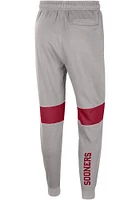 Nike Oklahoma Sooners Mens Grey Practice Fleece Sweatpants