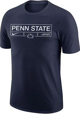 Nike Penn State Nittany Lions Navy Blue Stadium Graphic Short Sleeve T Shirt