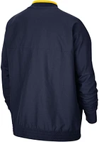 Nike Michigan Wolverines Mens Navy Blue Jordan Practice Pullover Jackets