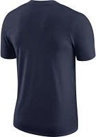 Nike Michigan Wolverines Blue Jordan Practice Short Sleeve T Shirt