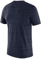 Nike Michigan Wolverines Navy Blue Velocity Jordan Short Sleeve T Shirt