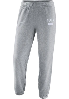 Nike Texas Longhorns Mens Grey Saturday Sweatpants