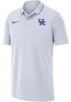 Nike Kentucky Wildcats Mens DriFIT Coach Short Sleeve Polo