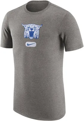 Nike Kentucky Wildcats Charcoal Campus DriFIT Tri Athletic Short Sleeve T Shirt