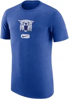 Nike Kentucky Wildcats Blue Campus DriFIT Tri Athletic Short Sleeve T Shirt