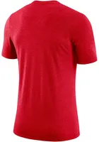 Nike Ohio State Buckeyes Red Campus DriFIT Tri Athletic Short Sleeve T Shirt