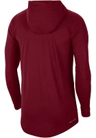 Nike Oklahoma Sooners Mens Crimson DriFIT Fashion Hood