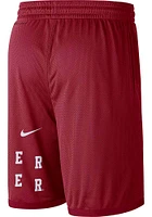 Nike Oklahoma Sooners Mens Crimson Campus DriFIT Shorts