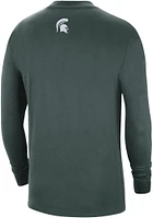 Nike Michigan State Spartans Green Max90 Slogan Long Sleeve T Shirt