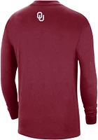 Nike Oklahoma Sooners Crimson Max90 Slogan Long Sleeve T Shirt