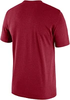 Nike Oklahoma Sooners Crimson Team Spirit Short Sleeve T Shirt