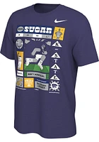 Nike K-State Wildcats 2022 Sugar Bowl Bound Short Sleeve T Shirt