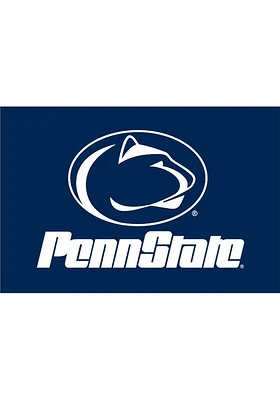 Penn State Nittany Lions 11x16 Blue Silk Screen Car Flag - Blue