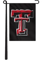 Texas Tech Red Raiders 12.5x18 Black Garden Flag - Red