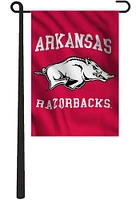 Arkansas Razorbacks 12.5x18 Red Garden Flag - Cardinal