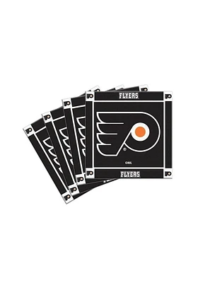 Philadelphia Flyers 4pk Ceramic Coaster - Orange