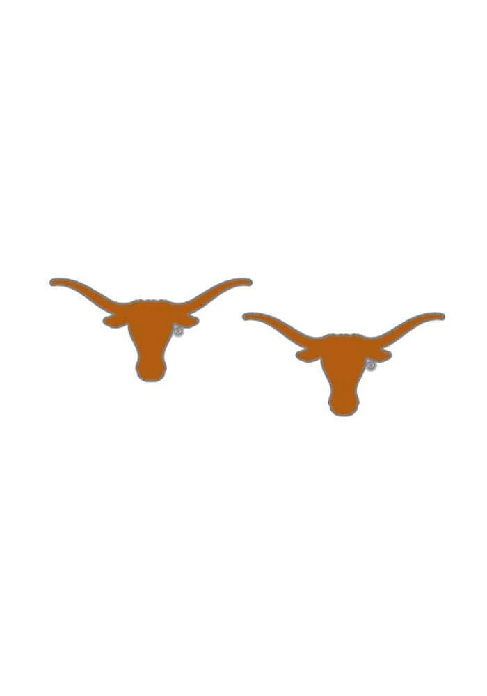 Texas Longhorns Post Logo Womens Earrings