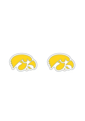 Iowa Hawkeyes Post Womens Earrings
