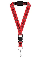 Texas Tech Red Raiders Red, black Reversible Buckle Lanyard - Red