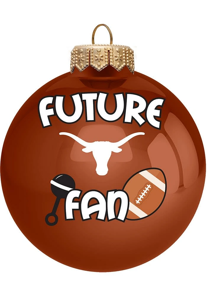 Texas Longhorns Future Fan Ornament - Burnt Orange
