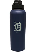Detroit Tigers 44oz SS Laser Etched Logo Hydro Bottle Stainless Steel Bottle - Navy Blue