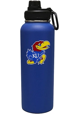 Kansas Jayhawks 44oz Stainless Steel Color Logo Hydro Bottle Stainless Steel Bottle