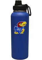 Kansas Jayhawks 44oz Stainless Steel Color Logo Hydro Bottle Stainless Steel Bottle