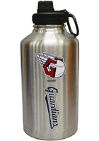 Cleveland Guardians 64oz Stainless Steel Color Logo Hydro Bottle Stainless Steel Bottle - Silver
