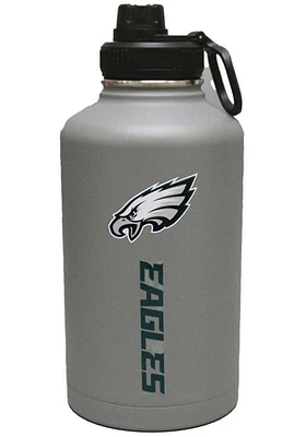 Philadelphia Eagles 64oz SS Laser Etched Logo Hydro Bottle Stainless Steel Bottle - Grey