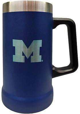 Michigan Wolverines 24oz SS Team Color Stein Etched Logo Stainless Steel Tumbler - Blue