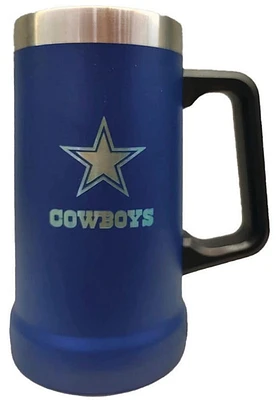 Dallas Cowboys 24oz SS Team Color Stein Etched Logo Stainless Steel Tumbler - Navy Blue