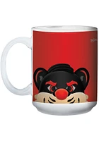 Cincinnati Bearcats 15oz Mascot Ceramic Mug - Red