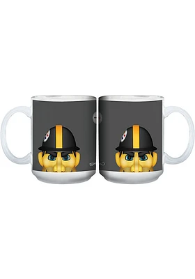 Pittsburgh Steelers 15oz Mascot Ceramic Mug - Yellow