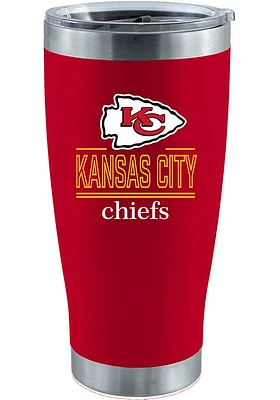 Kansas City Chiefs 20 oz Classic Crew Stainless Steel Tumbler Stainless Steel Tumbler