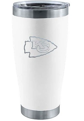 Kansas City Chiefs 20 oz Laser Etched Stainless Steel Tumbler Stainless Steel Tumbler