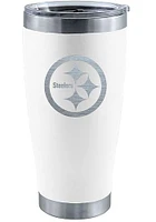 Pittsburgh Steelers 20 oz Laser Etched Stainless Steel Tumbler Stainless Steel Tumbler