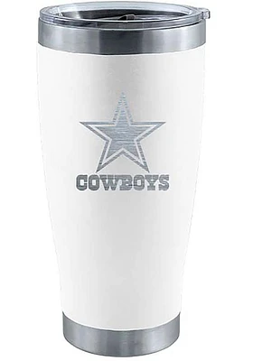 Dallas Cowboys 20 oz Laser Etched Stainless Steel Tumbler Stainless Steel Tumbler