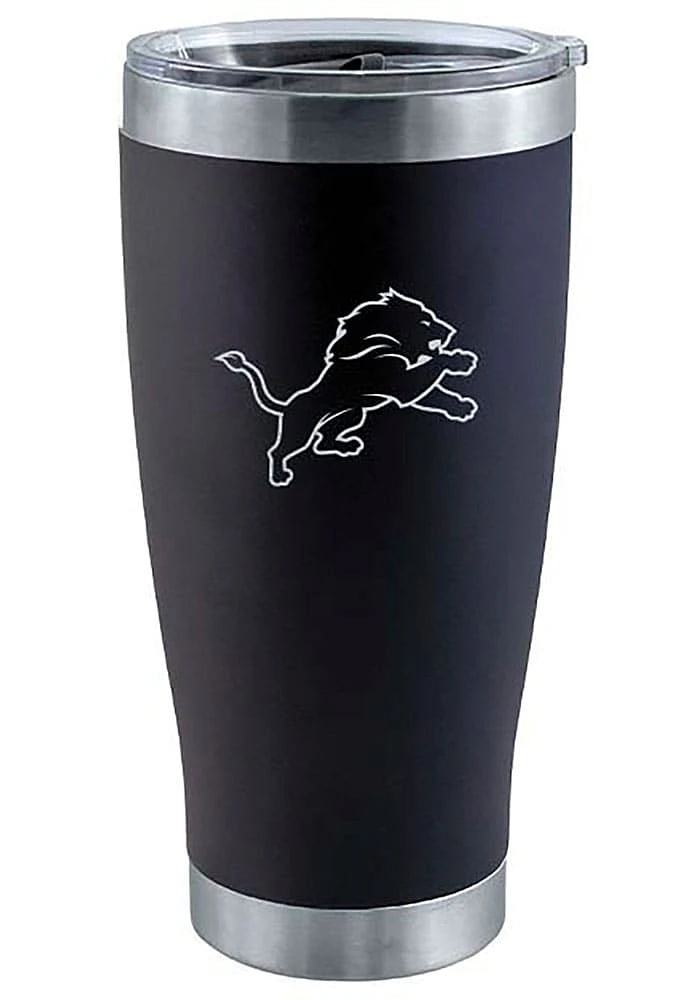 Detroit Lions 20 oz Laser Etched Stainless Steel Tumbler Stainless Steel Tumbler