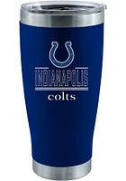 Indianapolis Colts 20 oz Classic Crew Stainless Steel Tumbler Stainless Steel Tumbler