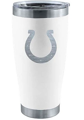 Indianapolis Colts 20 oz Laser Etched Stainless Steel Tumbler Stainless Steel Tumbler