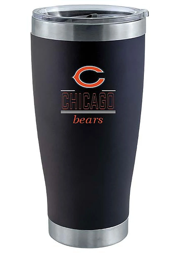 Chicago Bears 20 oz Classic Crew Stainless Steel Tumbler Stainless Steel Tumbler