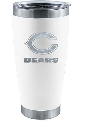 Chicago Bears 20 oz Laser Etched Stainless Steel Tumbler Stainless Steel Tumbler
