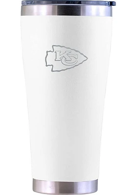 Kansas City Chiefs 30 oz Classic Crew Laser Etched Stainless Steel Tumbler Stainless Steel Tumbler