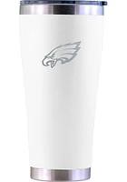 Philadelphia Eagles 30 oz Classic Crew Laser Etched Stainless Steel Tumbler - White