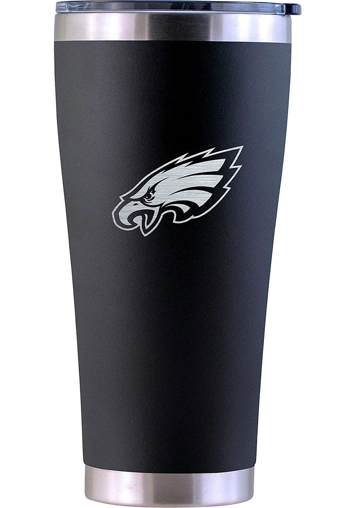 Philadelphia Eagles 30 oz Classic Crew Etched Stainless Steel Tumbler - White