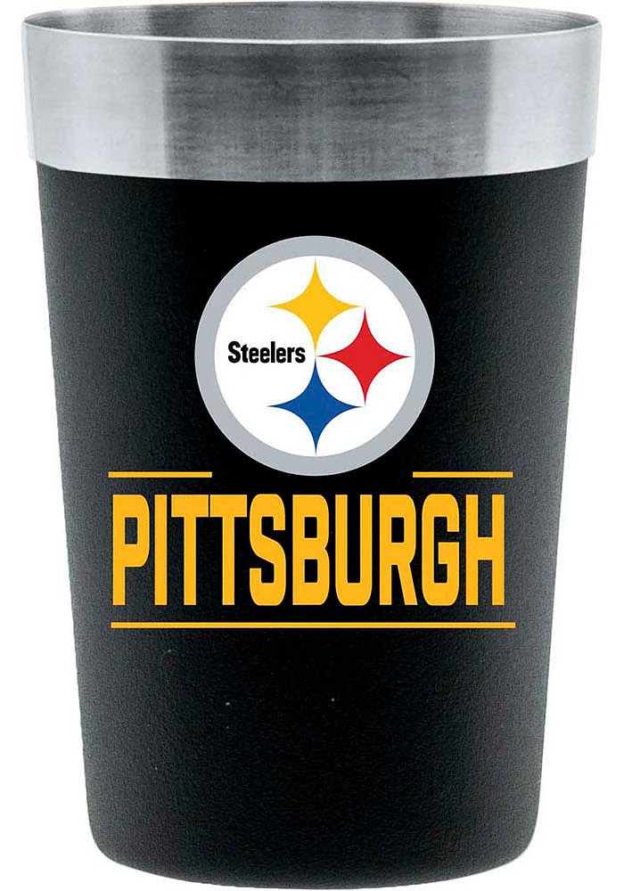 Pittsburgh Steelers 2 oz Classic Crew Stainless Steel Shot Glass Shot Glass