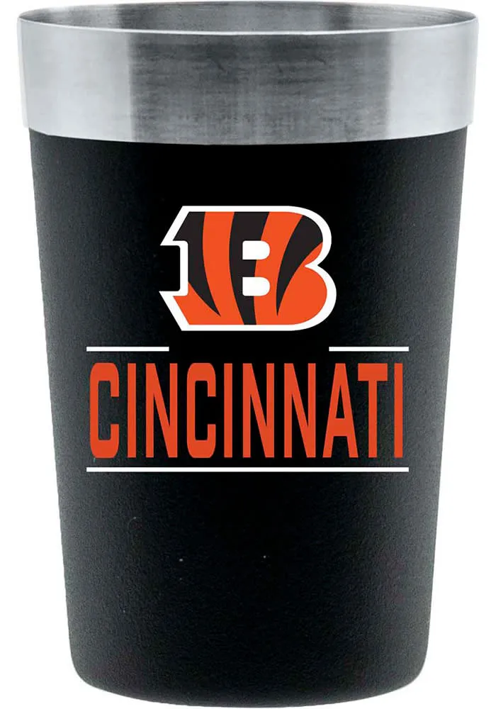 Cincinnati Bengals 2 oz Classic Crew Stainless Steel Shot Glass Shot Glass