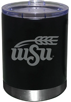 Wichita State Shockers 12oz Black Lowball Stainless Steel Tumbler - Black
