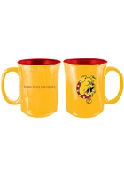 Ferris State Bulldogs 15oz Iridescent Ceramic Mug - Red